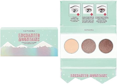 SEFHORA Enchanted Mountains 3eye Shadow Palette