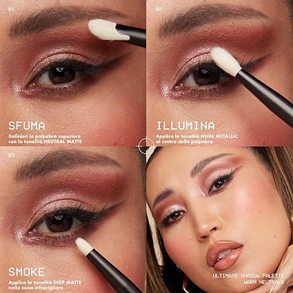 NYX Ultimate Shadow Palette, Eyeshadow Palette - Warm Neutrals