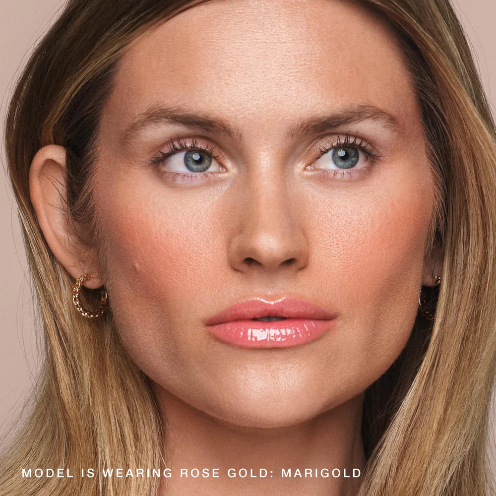 JOUER Dual Blush Palette Rose gold