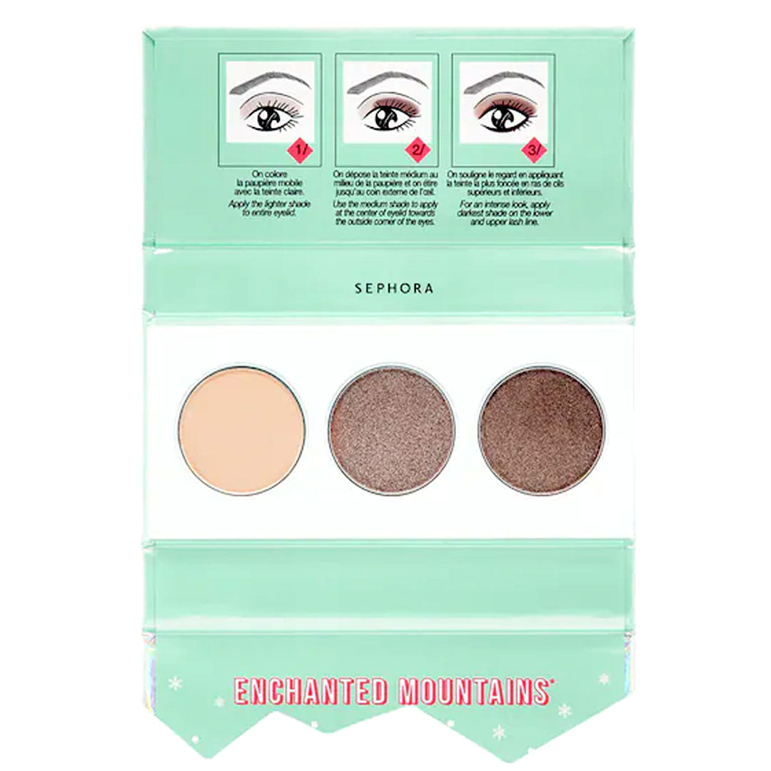 SEFHORA Enchanted Mountains 3eye Shadow Palette